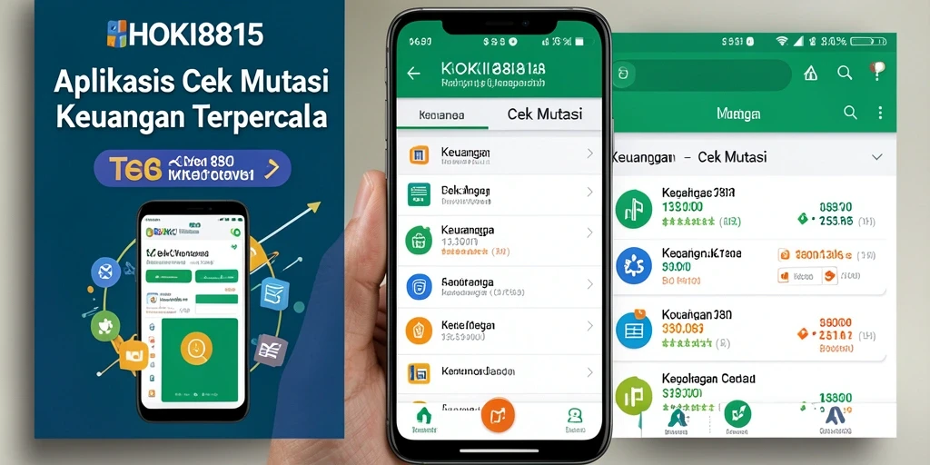 Antarmuka HOKI8815 menampilkan Cek Mutasi yang jelas dan mudah dibaca.