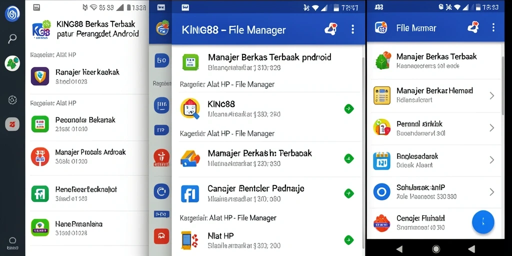 Tampilan antarmuka pengguna KING88 yang sederhana dan fungsional.